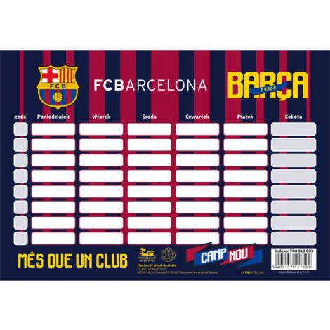 Plan Lekcji Astra A5 FC Barcelona - 2